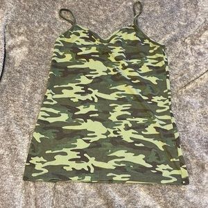 No boundaries camo tank top size large